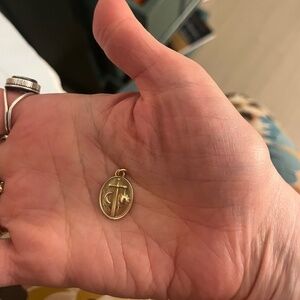 Solid Gold Celestial Talon Charm